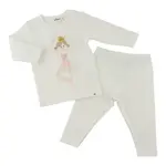 Oh Baby! Oh Baby Cream Ballerina Applique 2pc Set