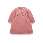 Purebaby Purebaby Lily Pilly Melange Cosy Knitted Dress