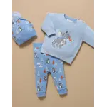 Purebaby Purebaby Ice Melange Magical Forest Jumper & Magical Forest Legging Set