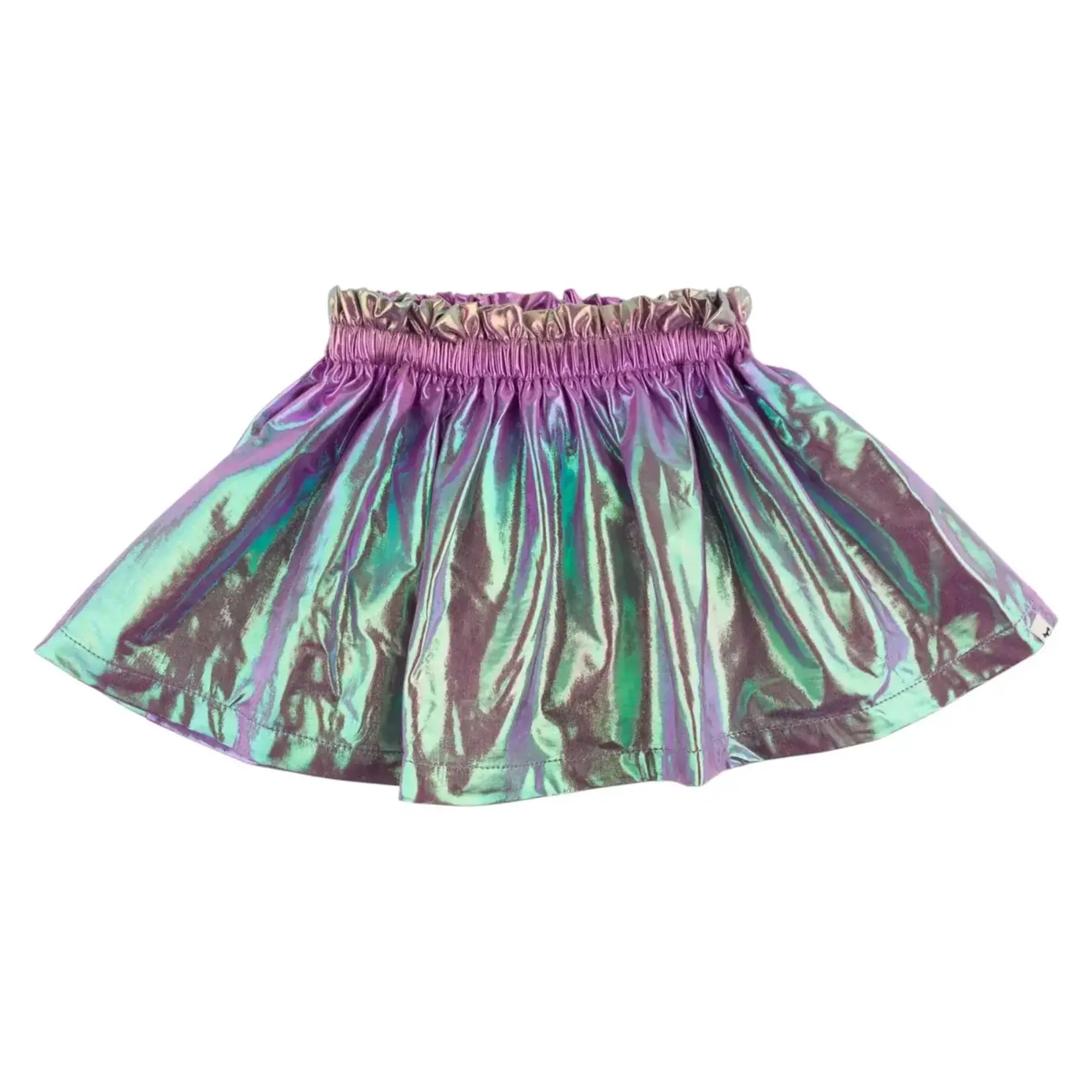 Oh Baby! Oh Baby Iridescent Pink Metallic Flora Skirt