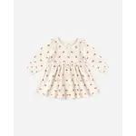 Quincy Mae Quincy Mae Natural Red Bows Alda Dress