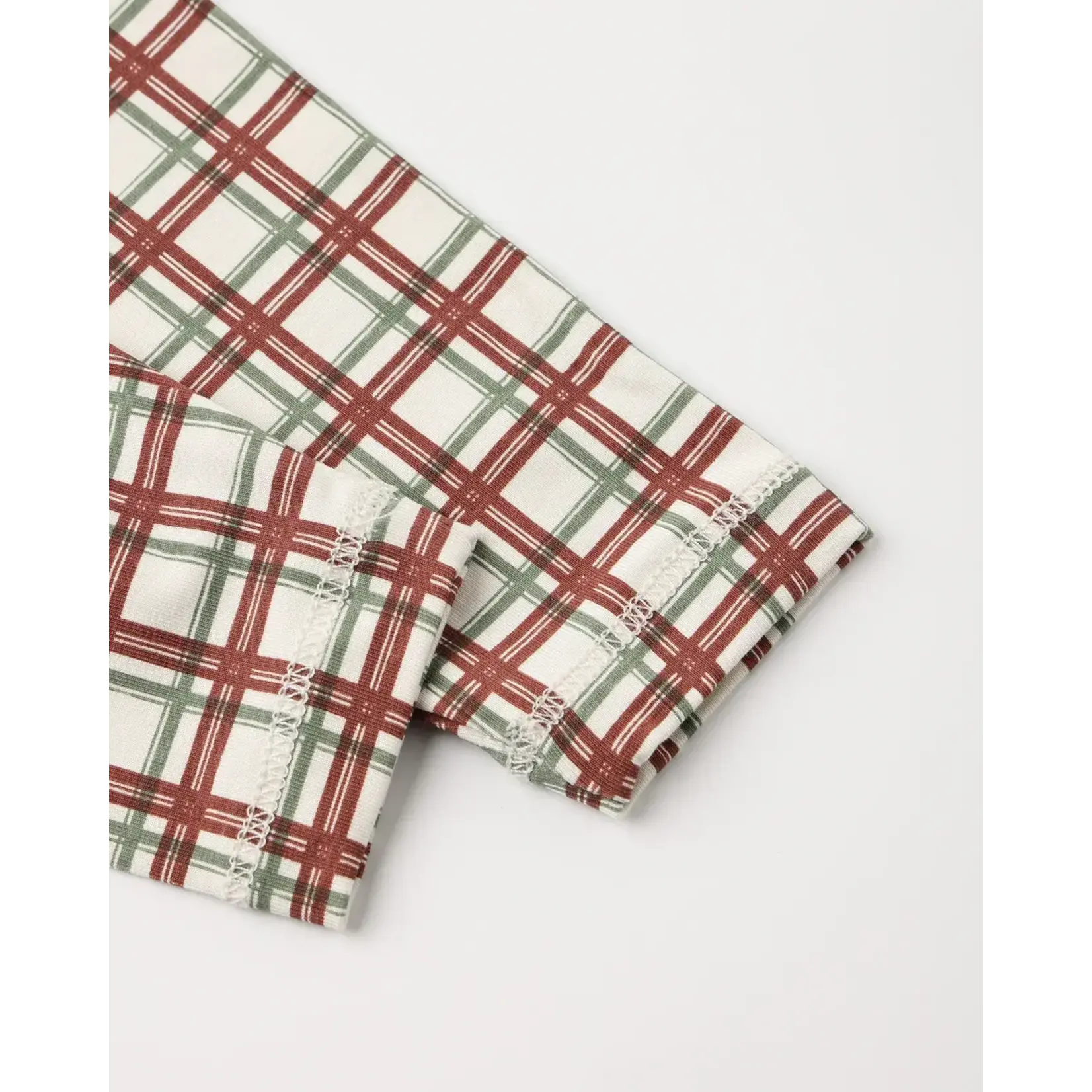 Quincy Mae Quincy Mae Redwood Check Bamboo PJ Set