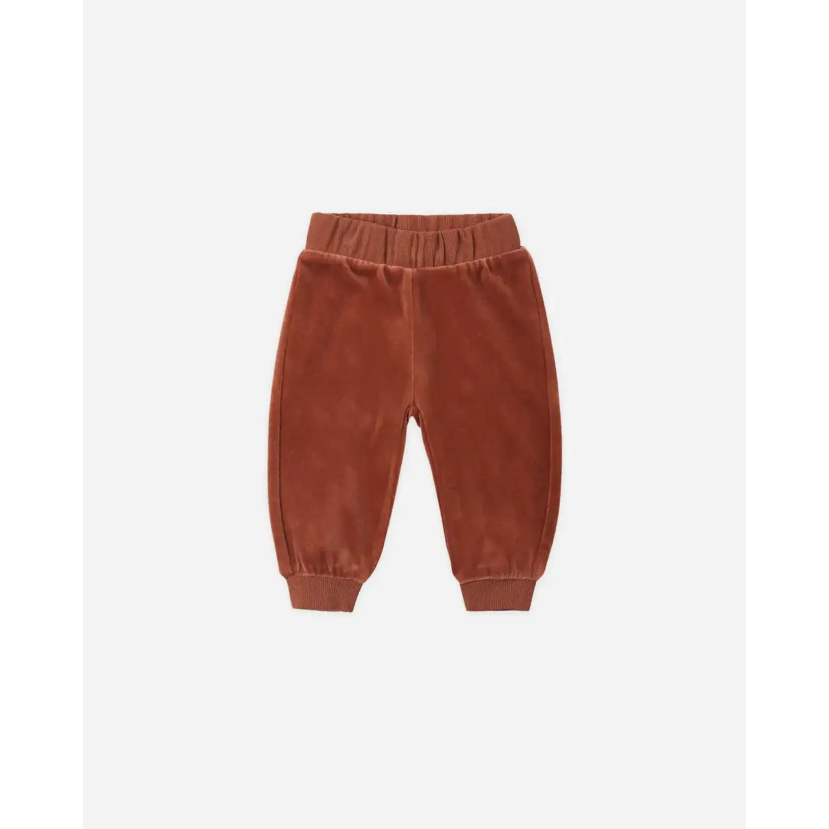 Quincy Mae Quincy Mae Redwood Velour Relaxed Sweatshirt & Sweatpant Set