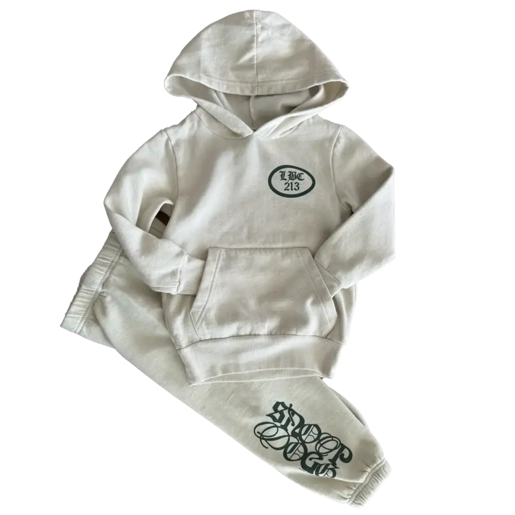 Rowdy Sprout Rowdy Sprout Forest Green Snoop Dog Cruiser Crew Sweatshirt