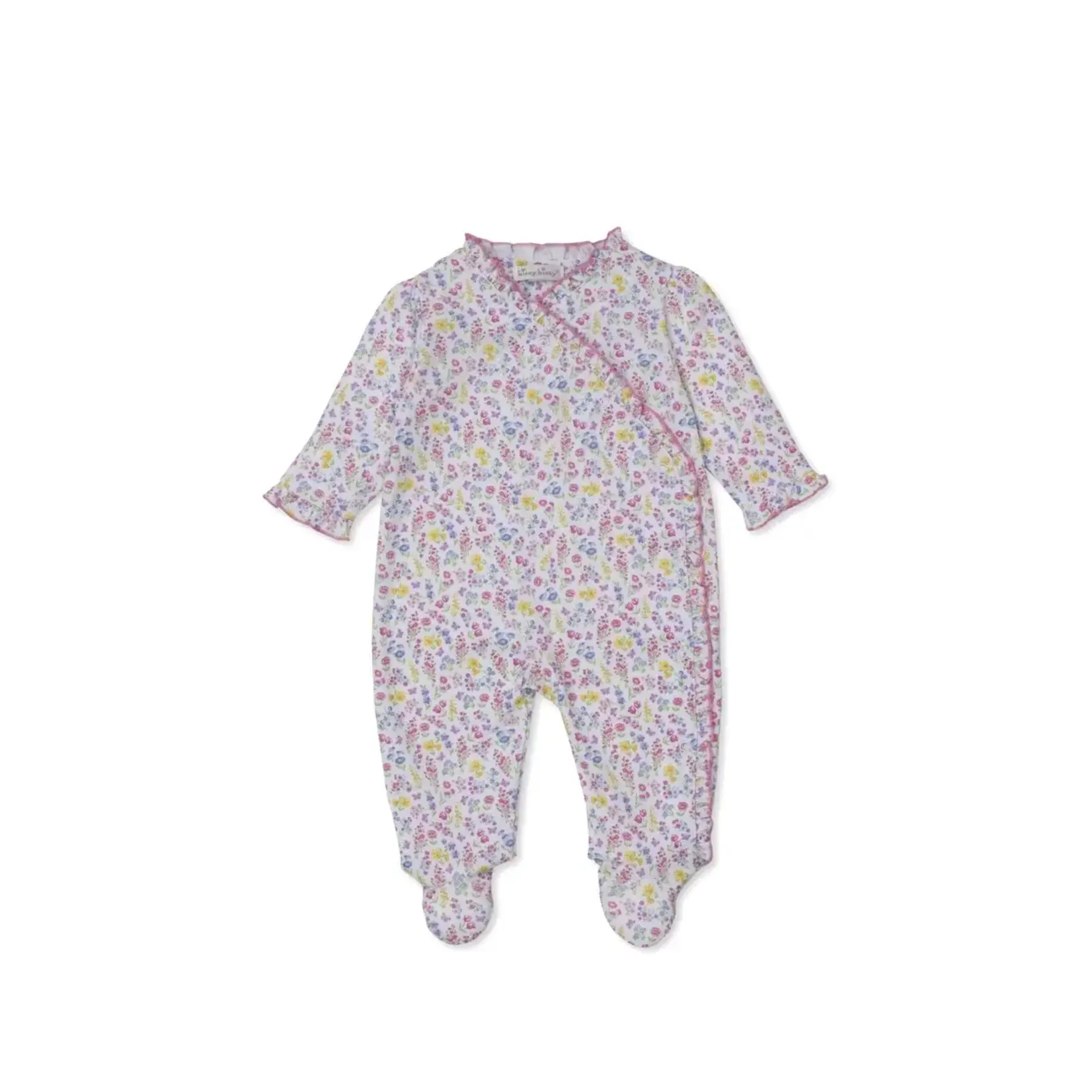 Kissy Kissy Kissy Kissy Multi Pastel Garden Footie