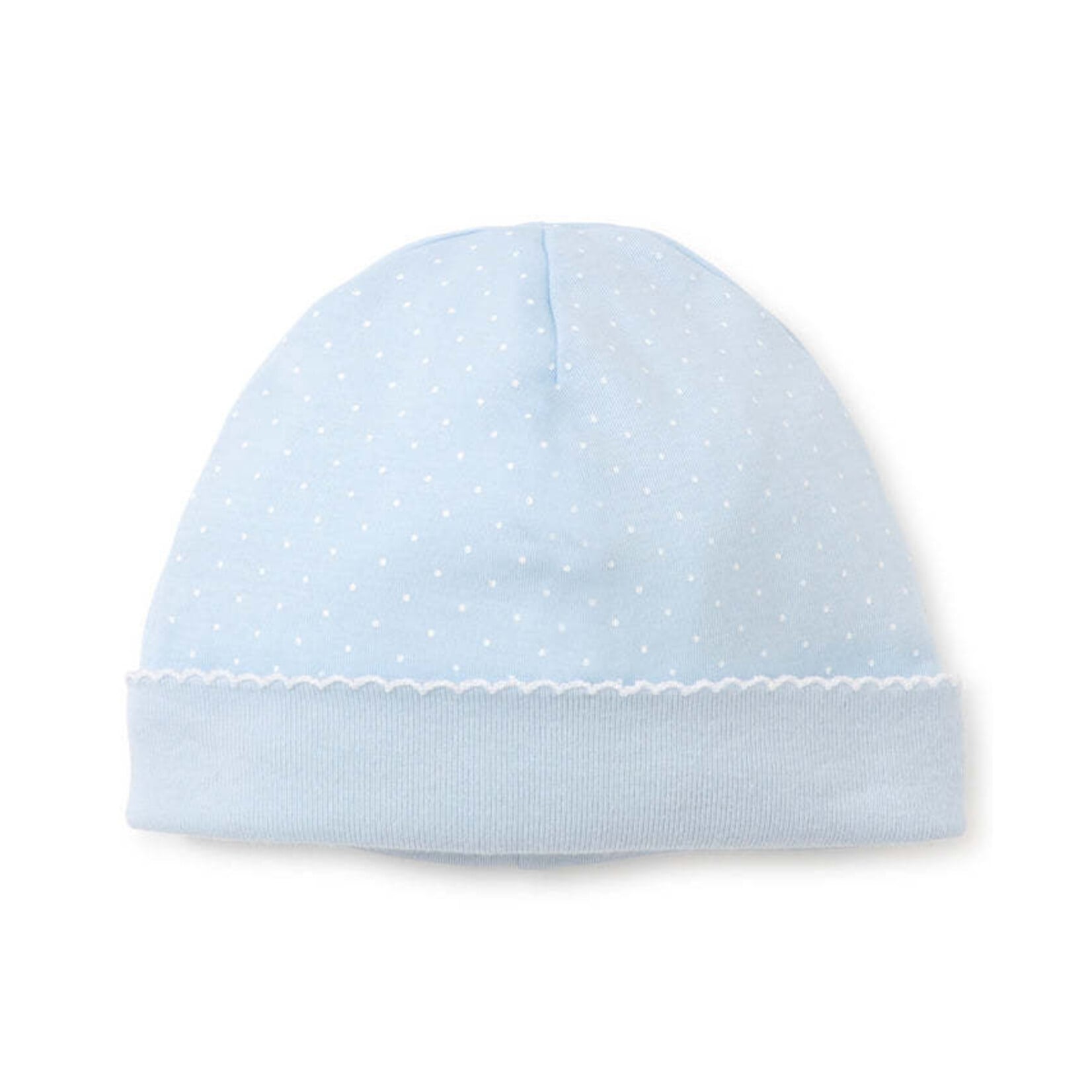 Kissy Kissy Kissy Kissy Blue Dots Print Hat