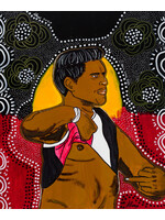 Keira Long Keira Long (Wiradjuri), I'm black and I'm proud to be black (Uncle Nicky Winmar)