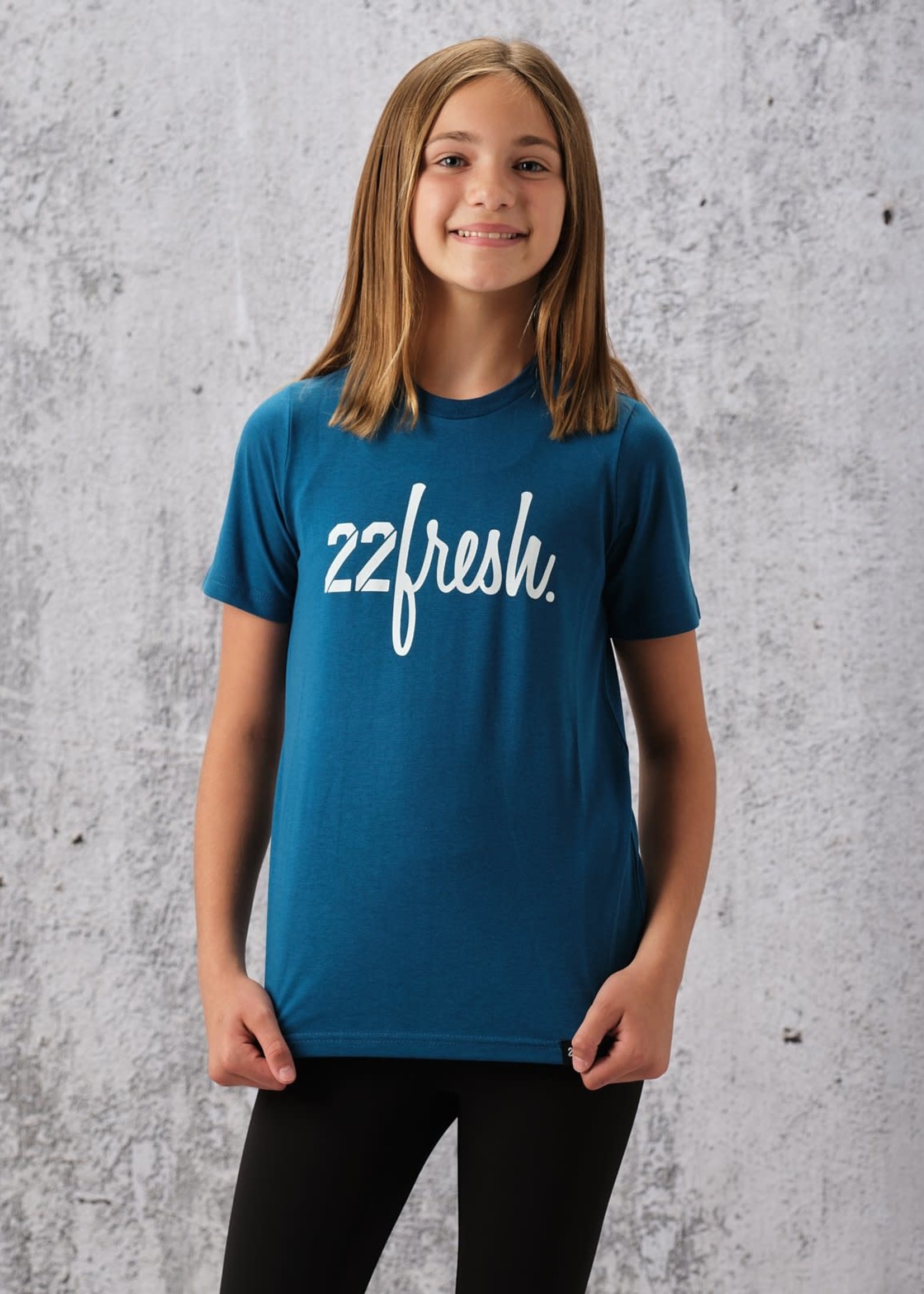 22 Fresh Alma Mater T-Shirt Blue