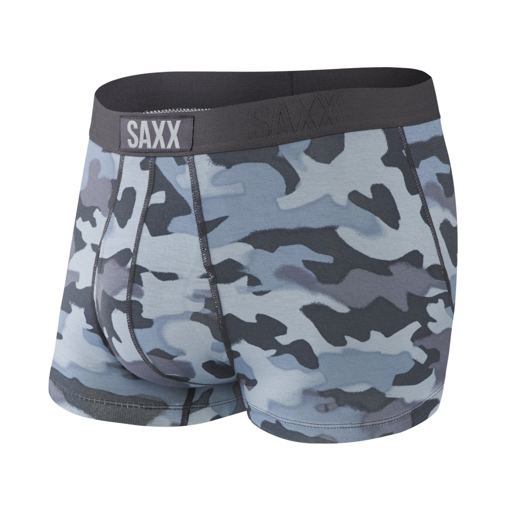 SAXX Ultra Trunk Graphite Stencil Camo