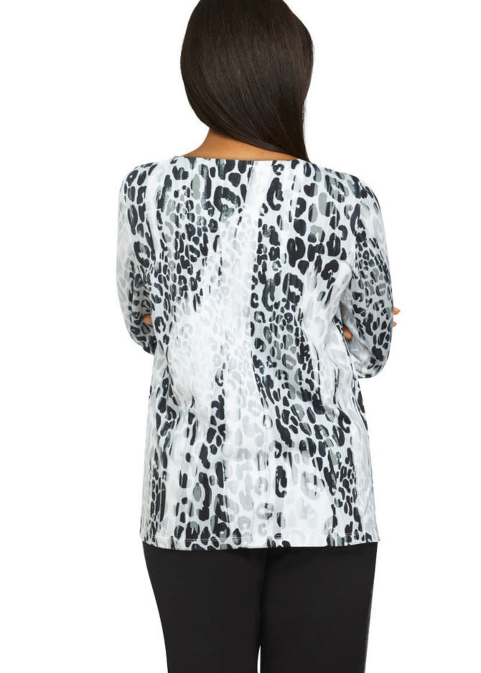 Alfred Dunner Animal Print Top