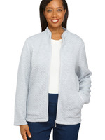 Alfred Dunner Quilted Lightweight Jacket
