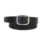 Most Wanted Rectangle Buckle Leather Belt