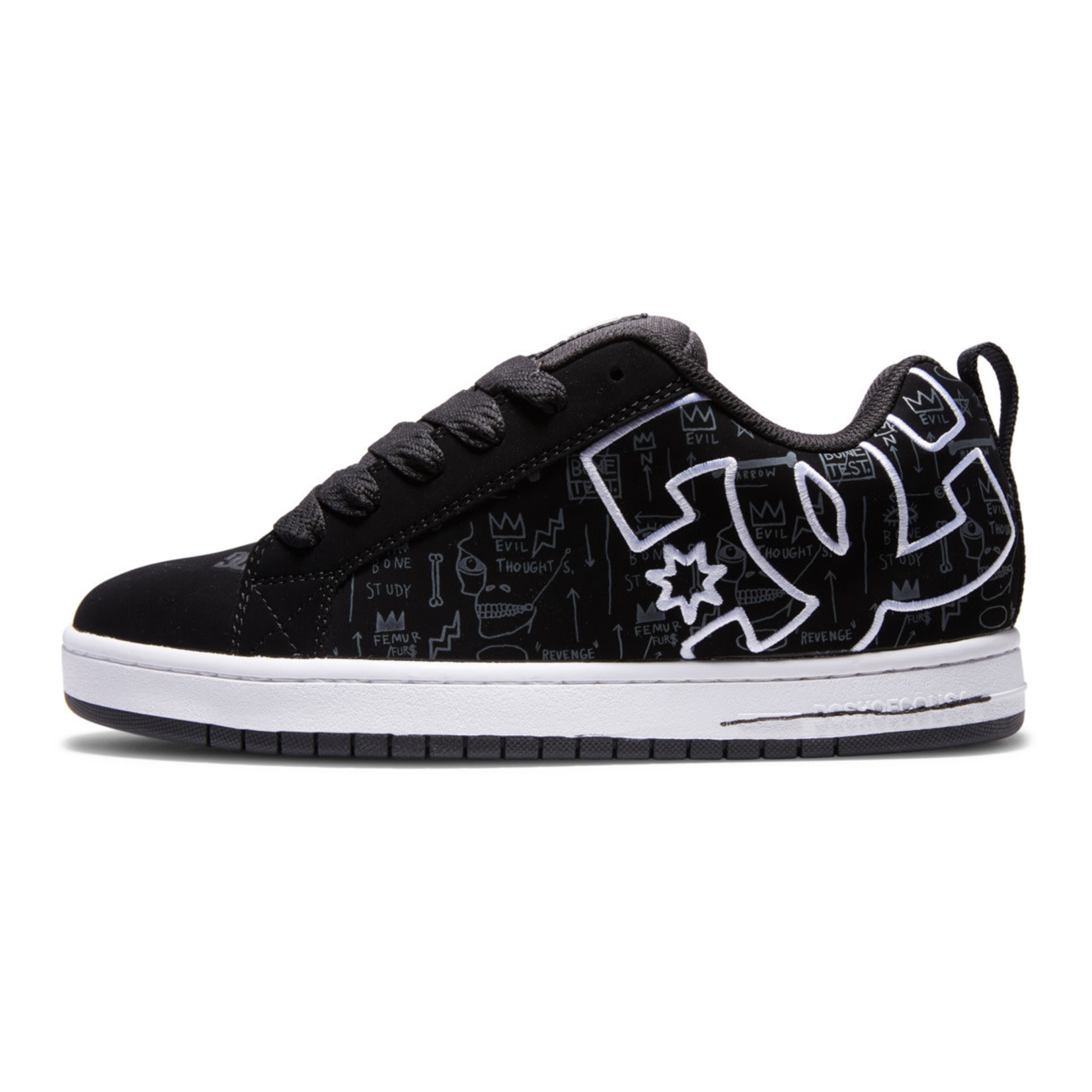 DC Shoes Basquiat Court Graffik Shoe