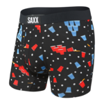 SAXX Vibe Boxer Brief Black Beer Champs