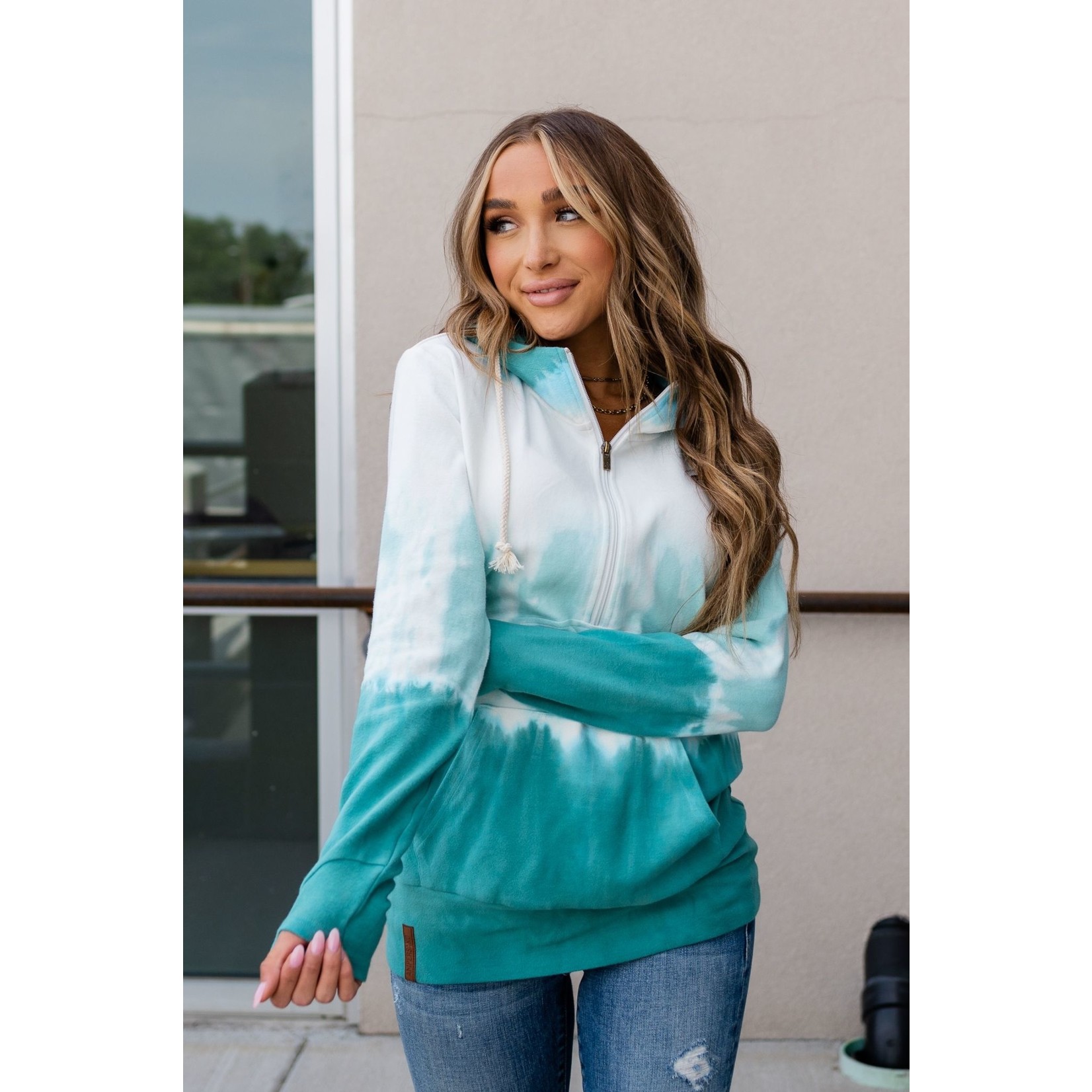 Ampersand Avenue Bluetiful Horizons Halfzip Sweatshirt