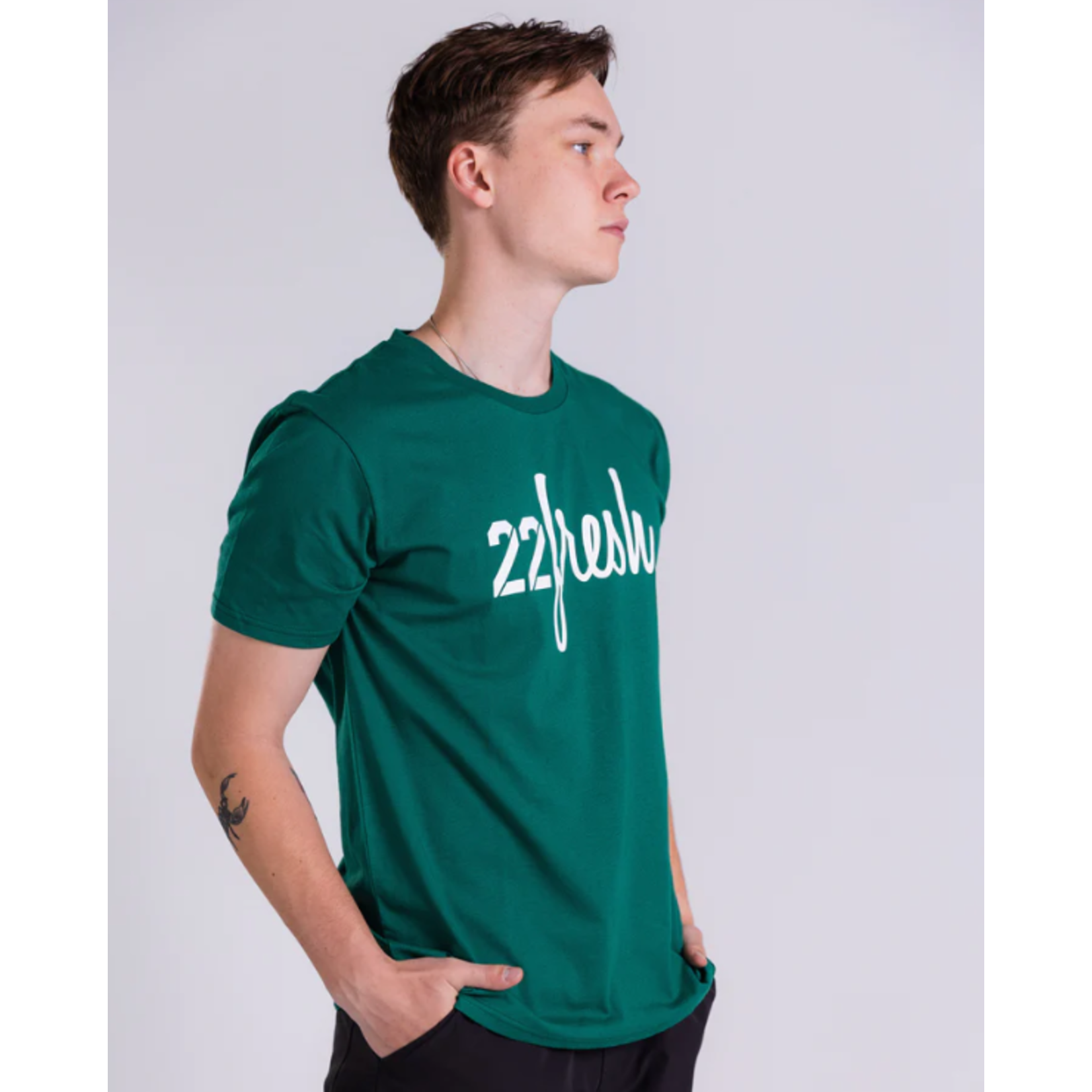 22 Fresh Planet 22 T-Shirt Ultramarine Green