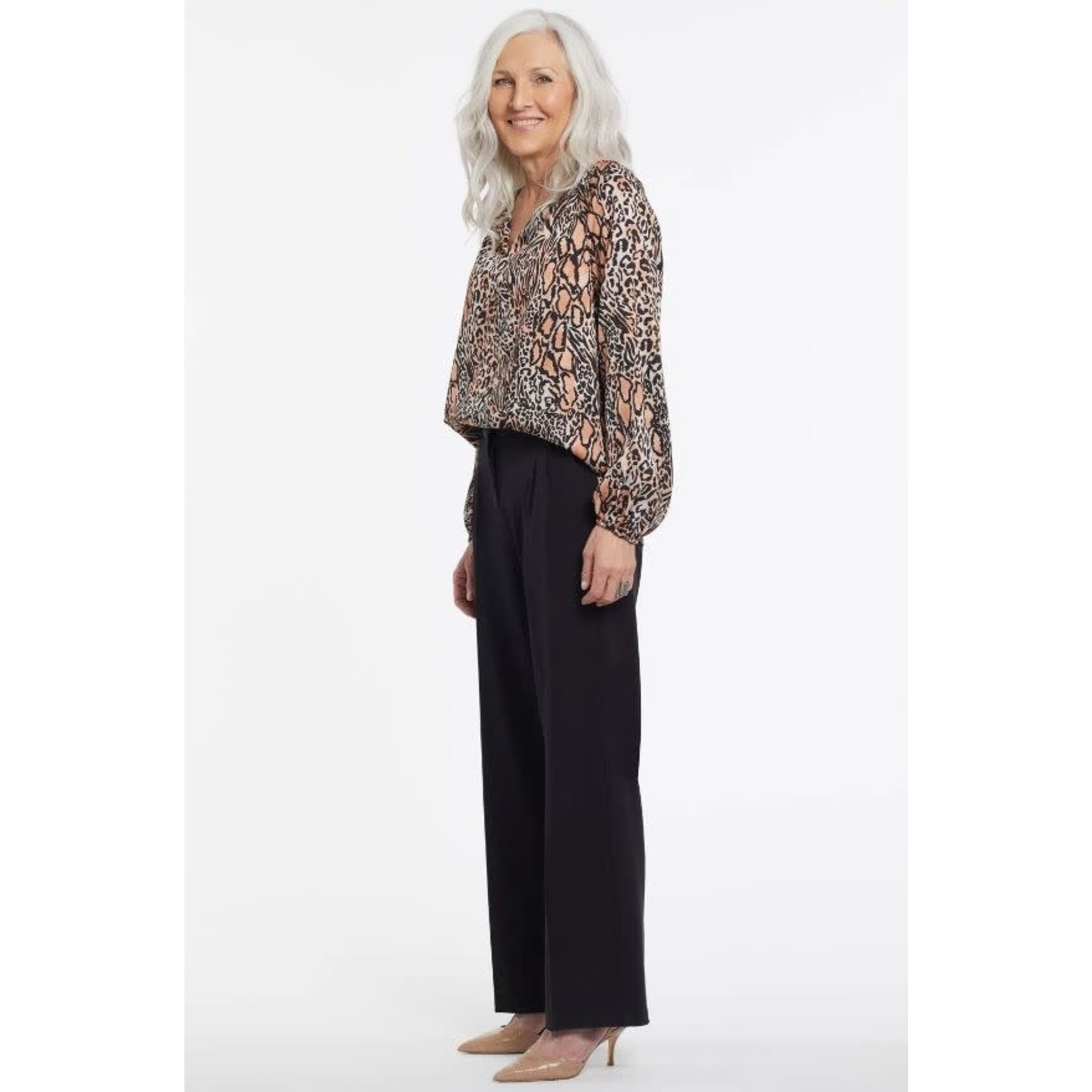 Tribal Wide Leg Trouser