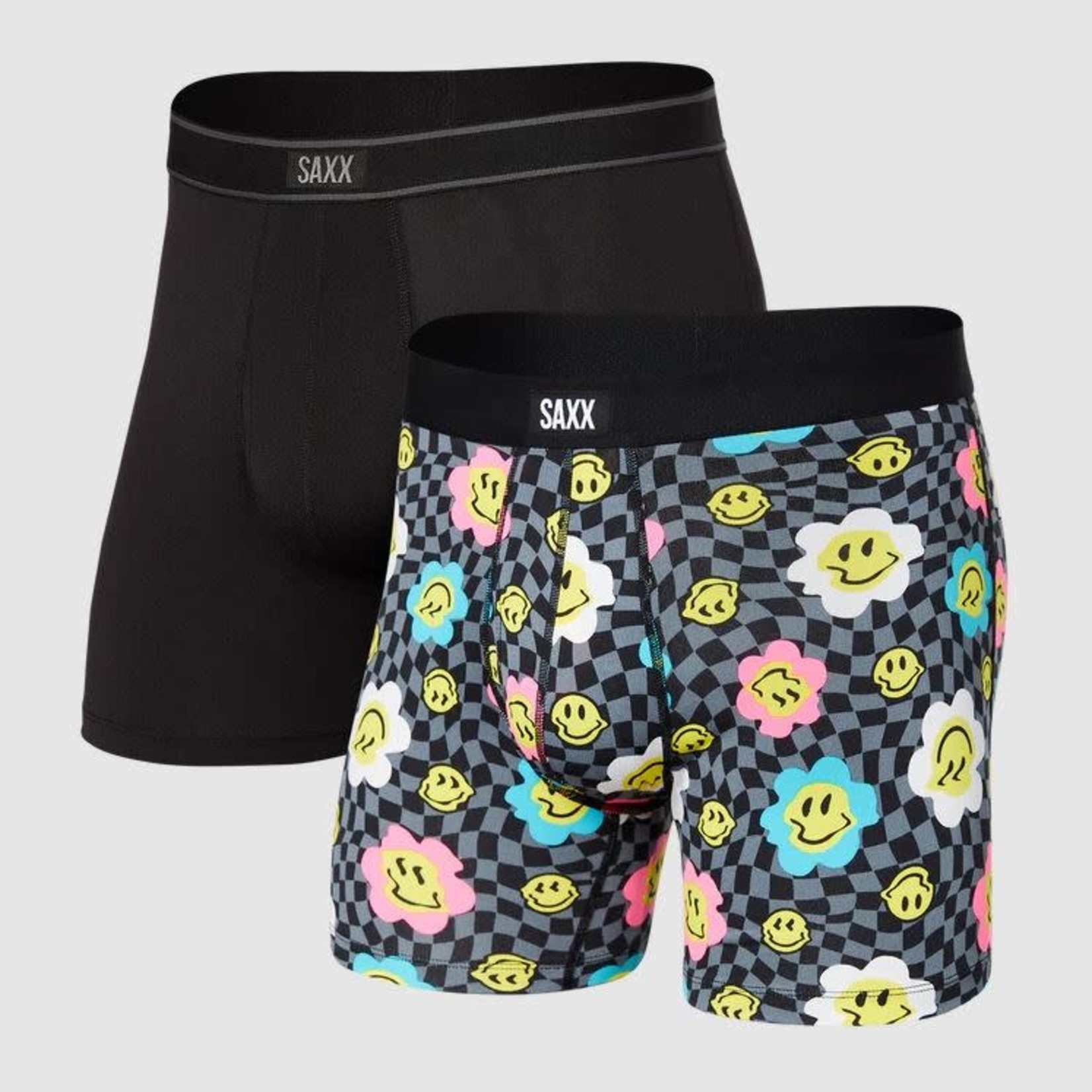 SAXX Daytripper Boxer Brief 2 Pack Good Vibrations