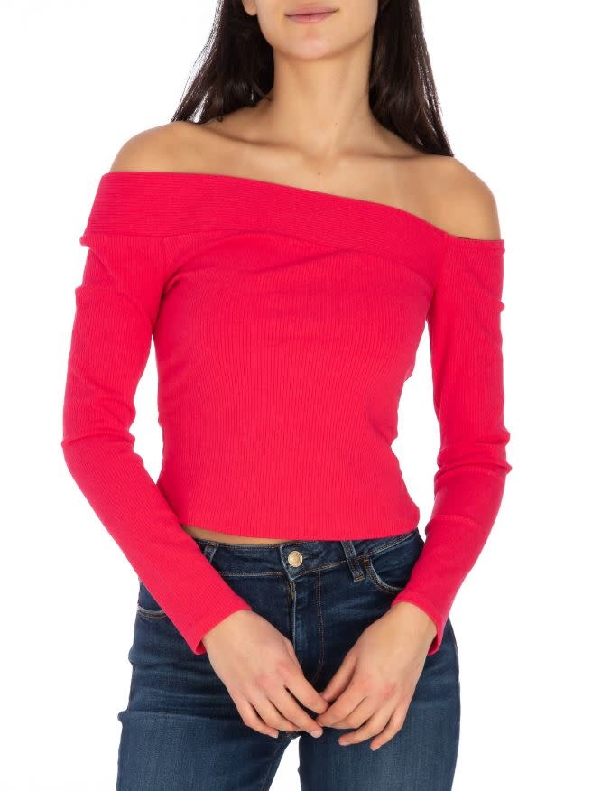 Guess off the shoulder cheap top