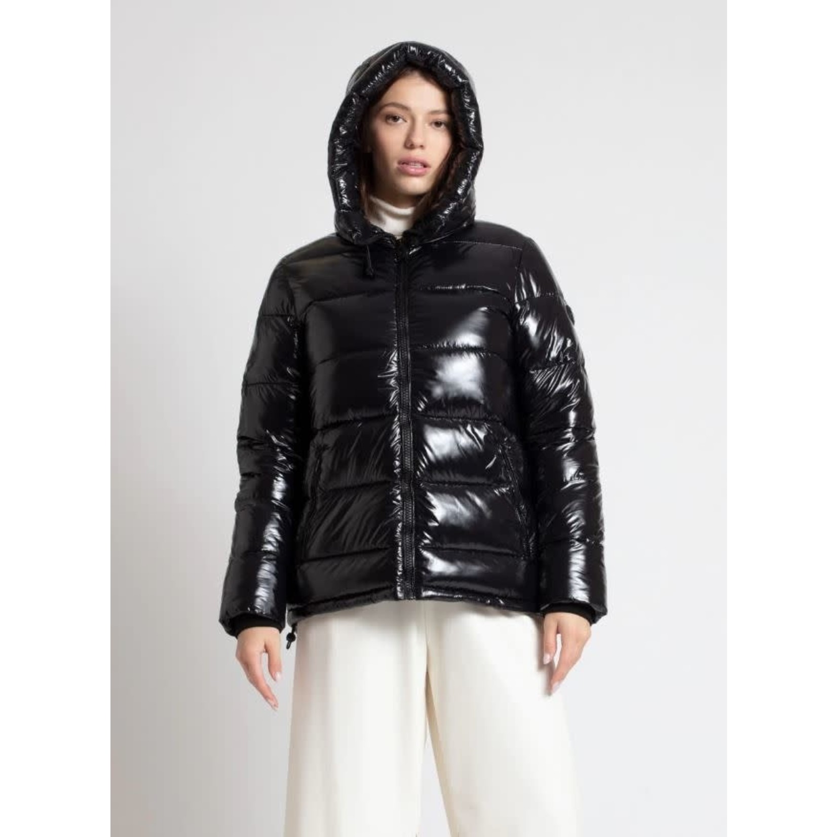 Point Zero Shine Quilted Puffer Jacket