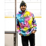 22 Fresh Hockey Ball Hoodie Tie Dye