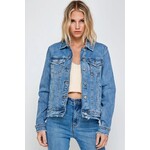 GGS Denim Jacket With Distressing IFB59231MED