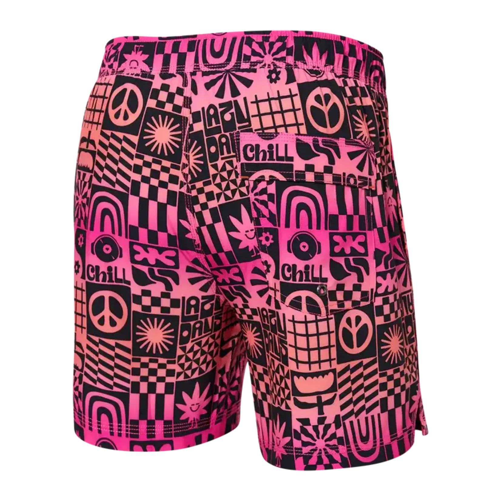 SAXX Oh Buoy 2 In 1 Volley Short 5" Lazy Days