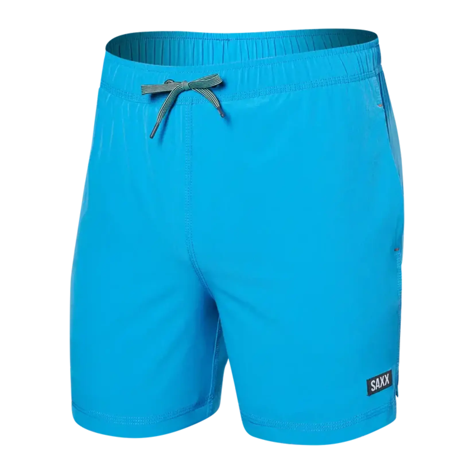 SAXX Oh Buoy 2 In 1 Volley Short 5" Tropical Blue