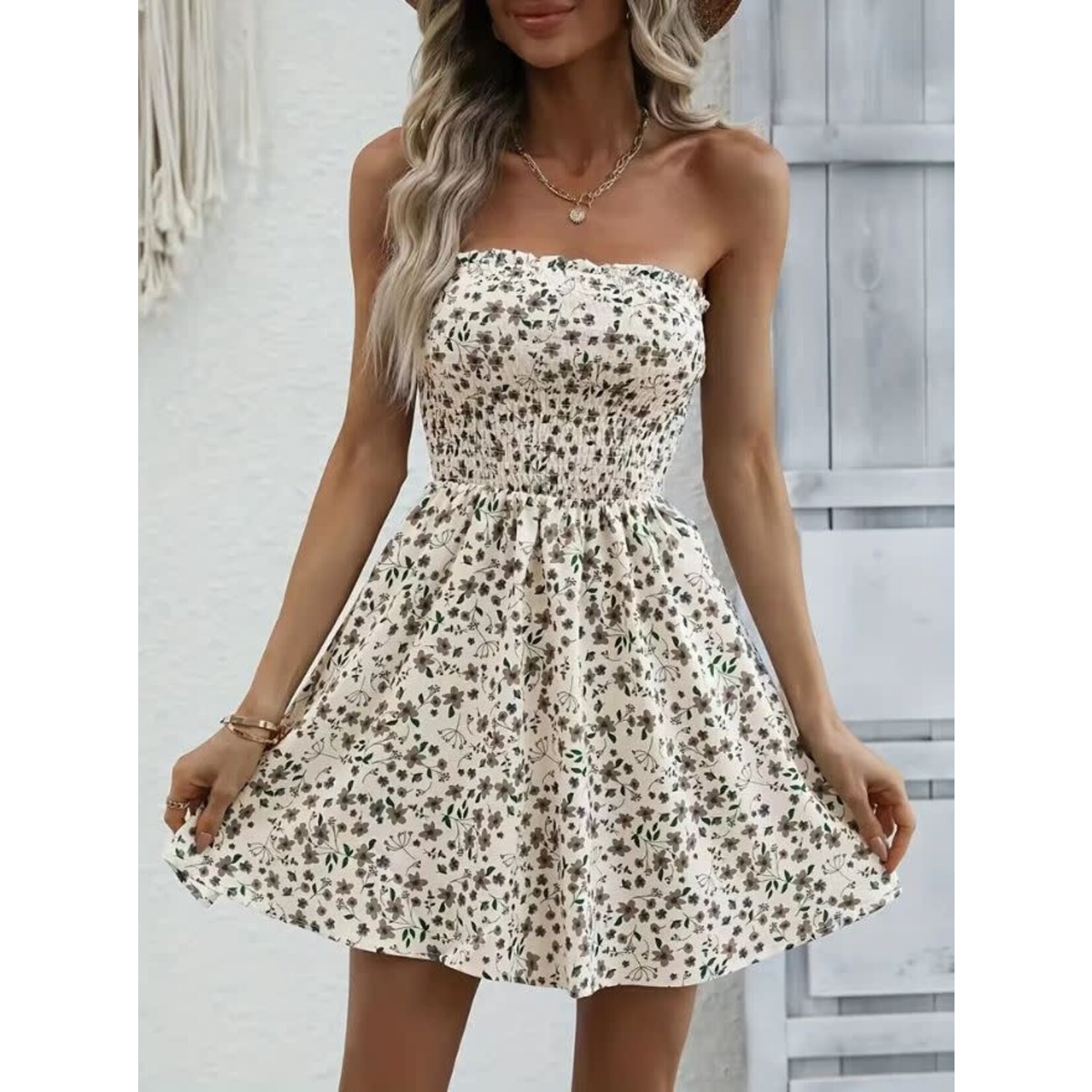 GGS Ditsy Floral Tube Dress