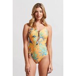 Tribal One Piece Swimsuit With Tummy Control