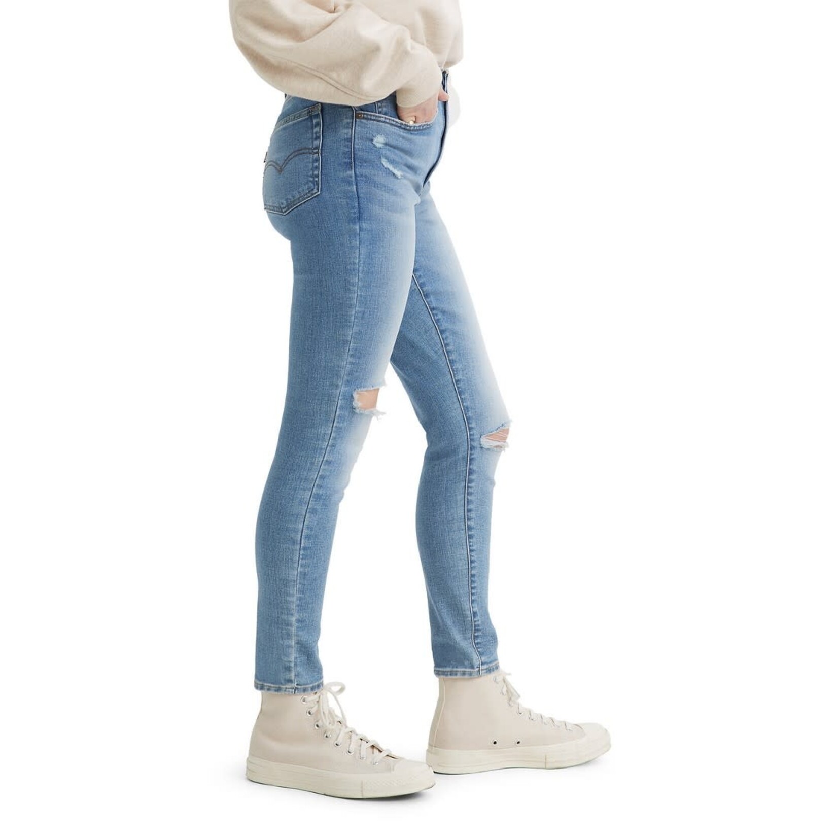 721 High Rise Skinny Women's Jeans - White