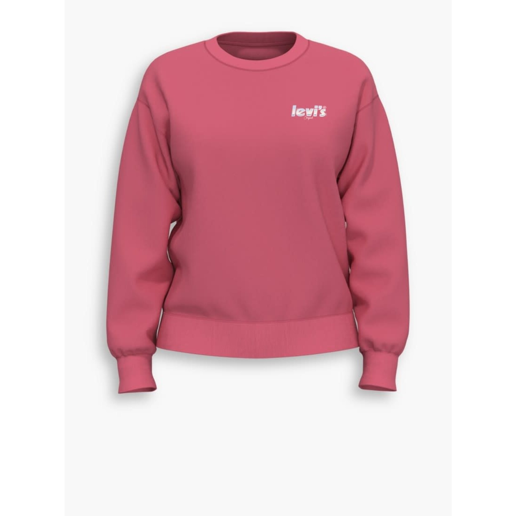 Levi's pink sweatshirt sales