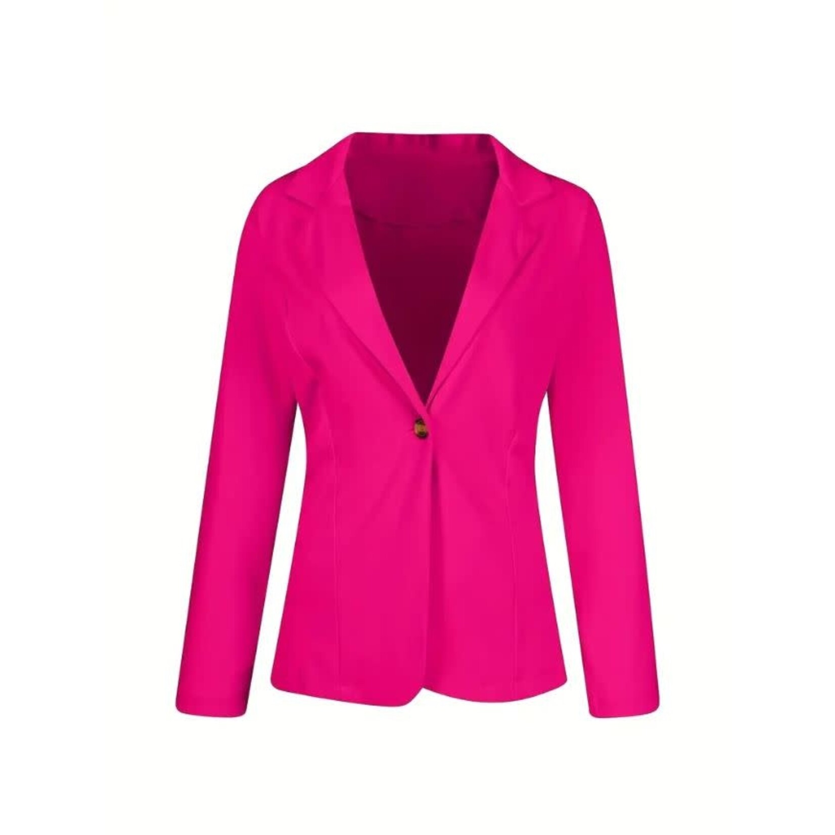 GGS Fitted Stretch Blazer Rose