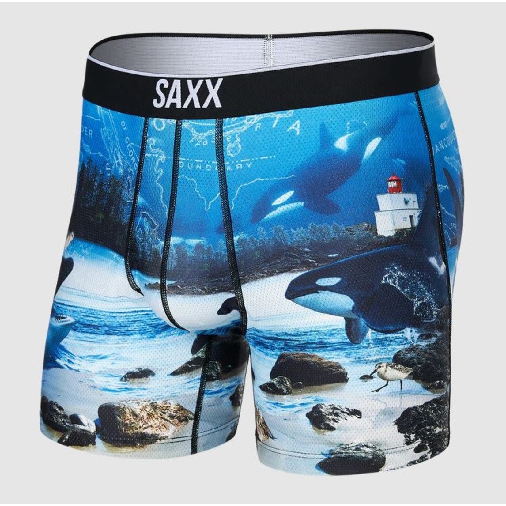 SAXX Volt Boxer Brief Vancouver Island Multi