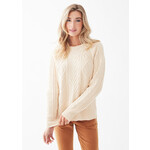 FDJ Cable Knit Raglan Sweater