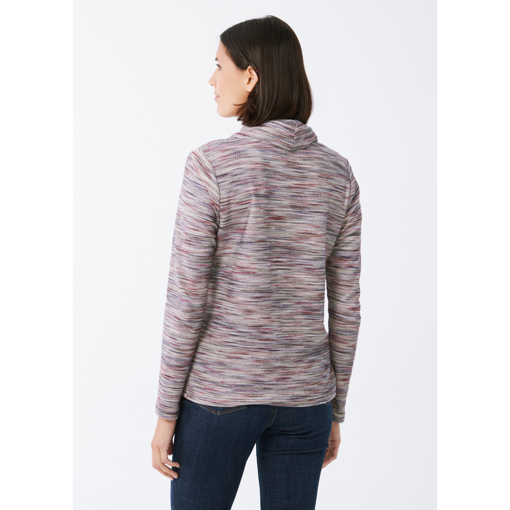 FDJ Cowl Neck Long Sleeve Top