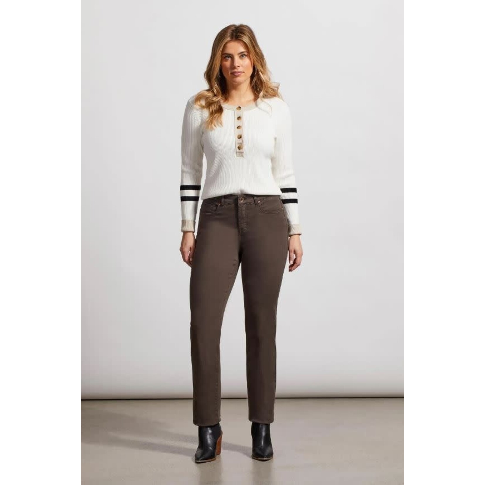 Tribal Sophia Curvy Straight Leg Jeans