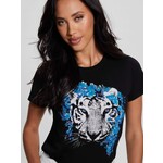 Guess White Tiger Easy Tee