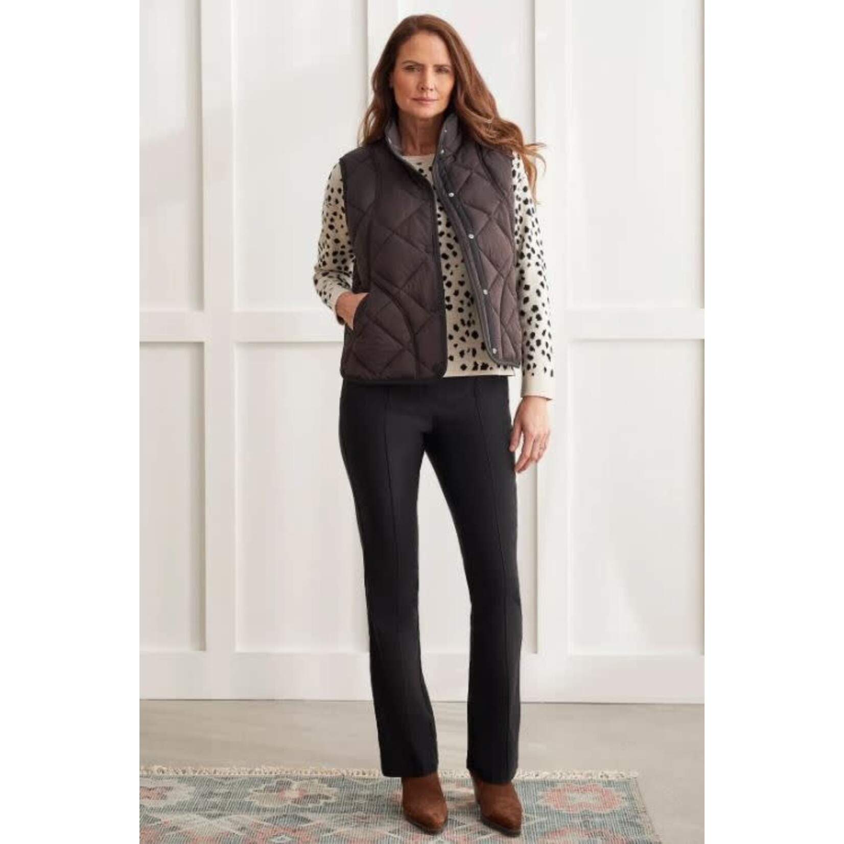 Tribal A-Line Puffer Vest