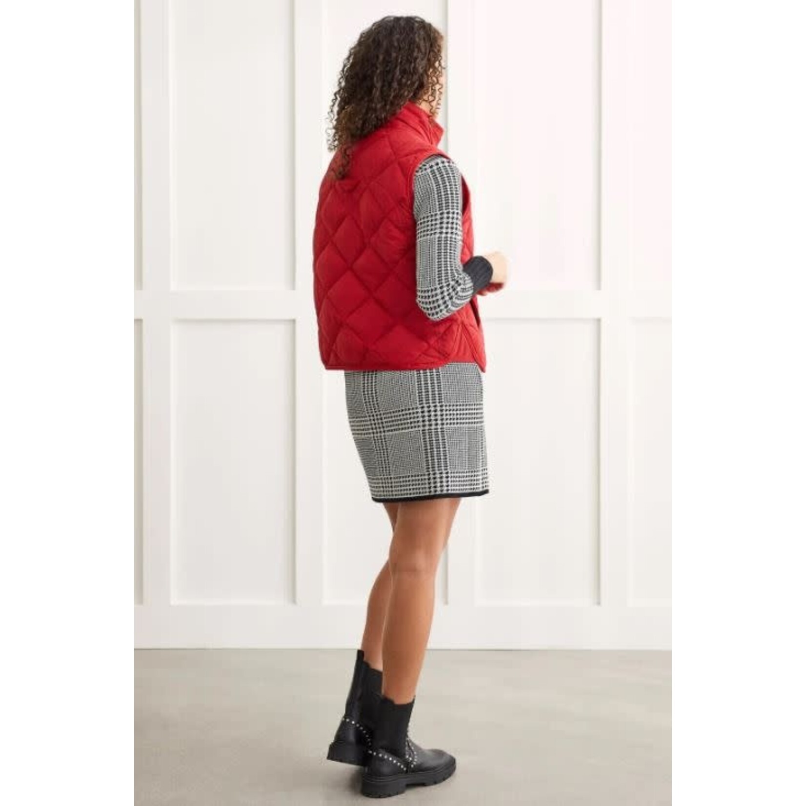 Tribal A-Line Puffer Vest