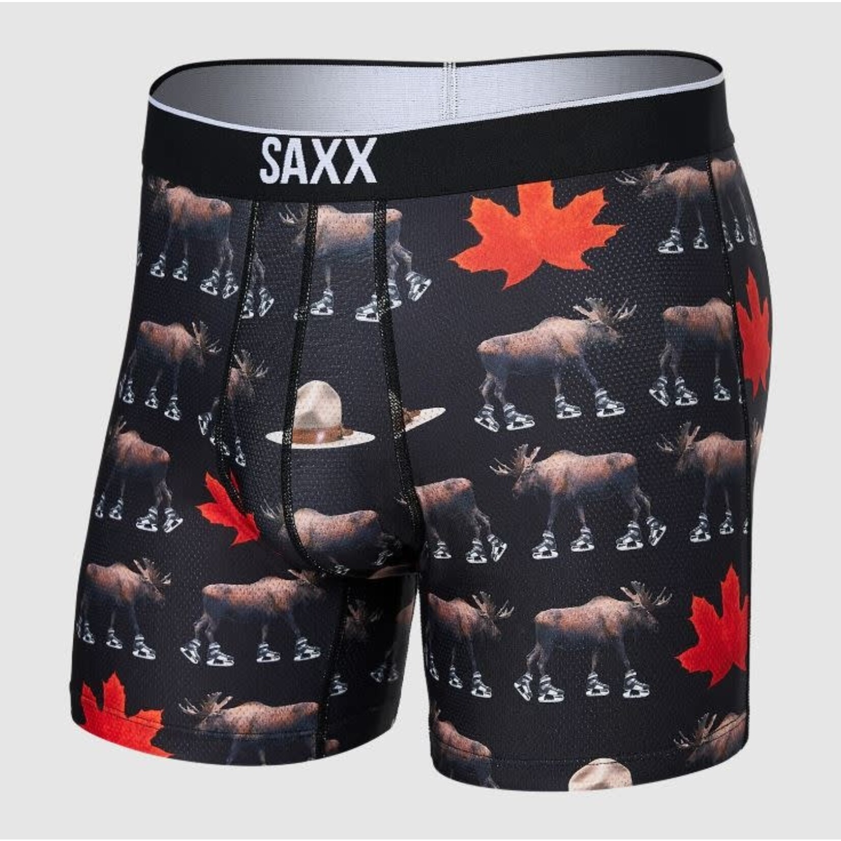 SAXX Volt Boxer Brief National Pastime Black