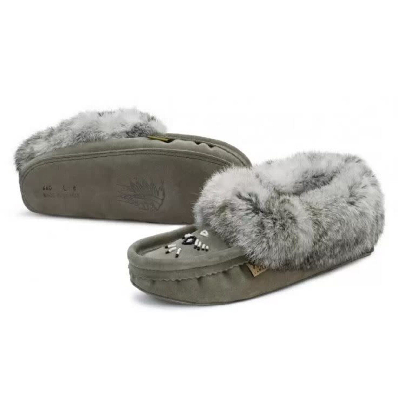 Eugene Cloutier Laurentian Chief Moccasin Grey