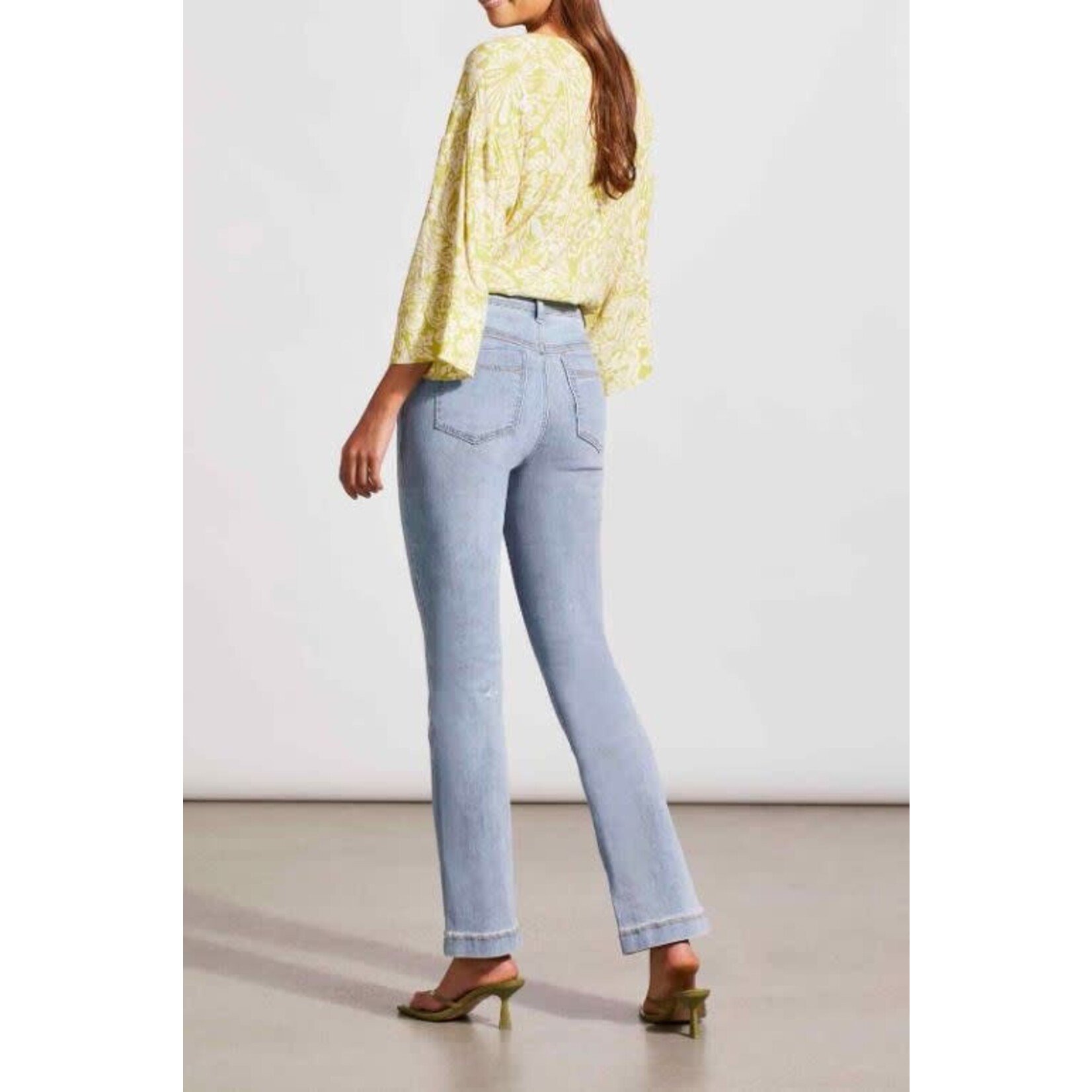Tribal Brooke Button Fly Micro Flare Jeans