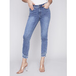 Charlie B Ripped Hem Jean