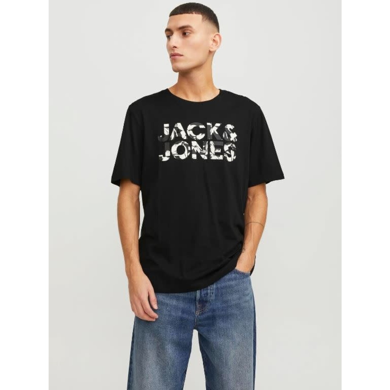 Jack & Jones Jeff Corp Logo T-Shirt