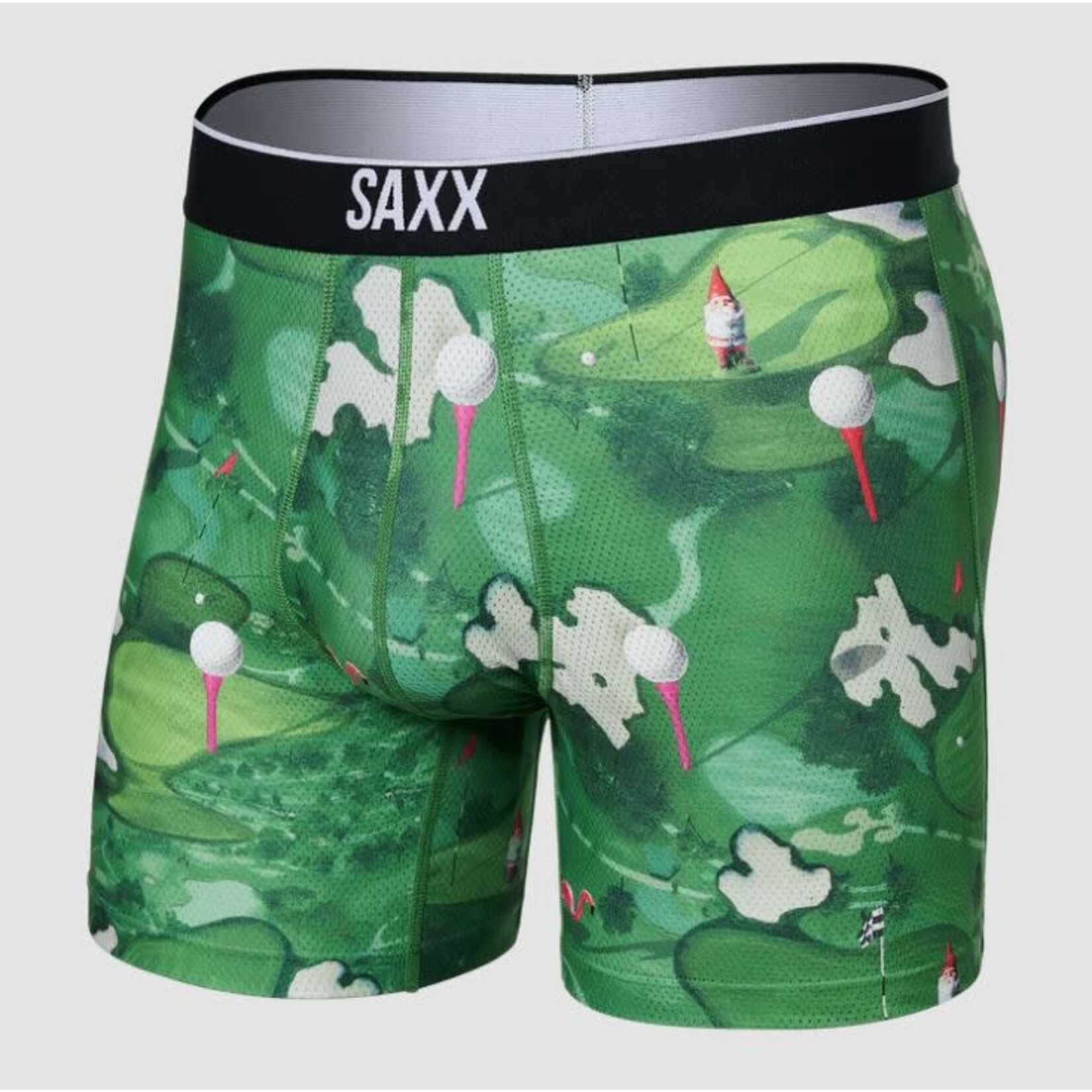 SAXX Volt Boxer Brief Off Course Green
