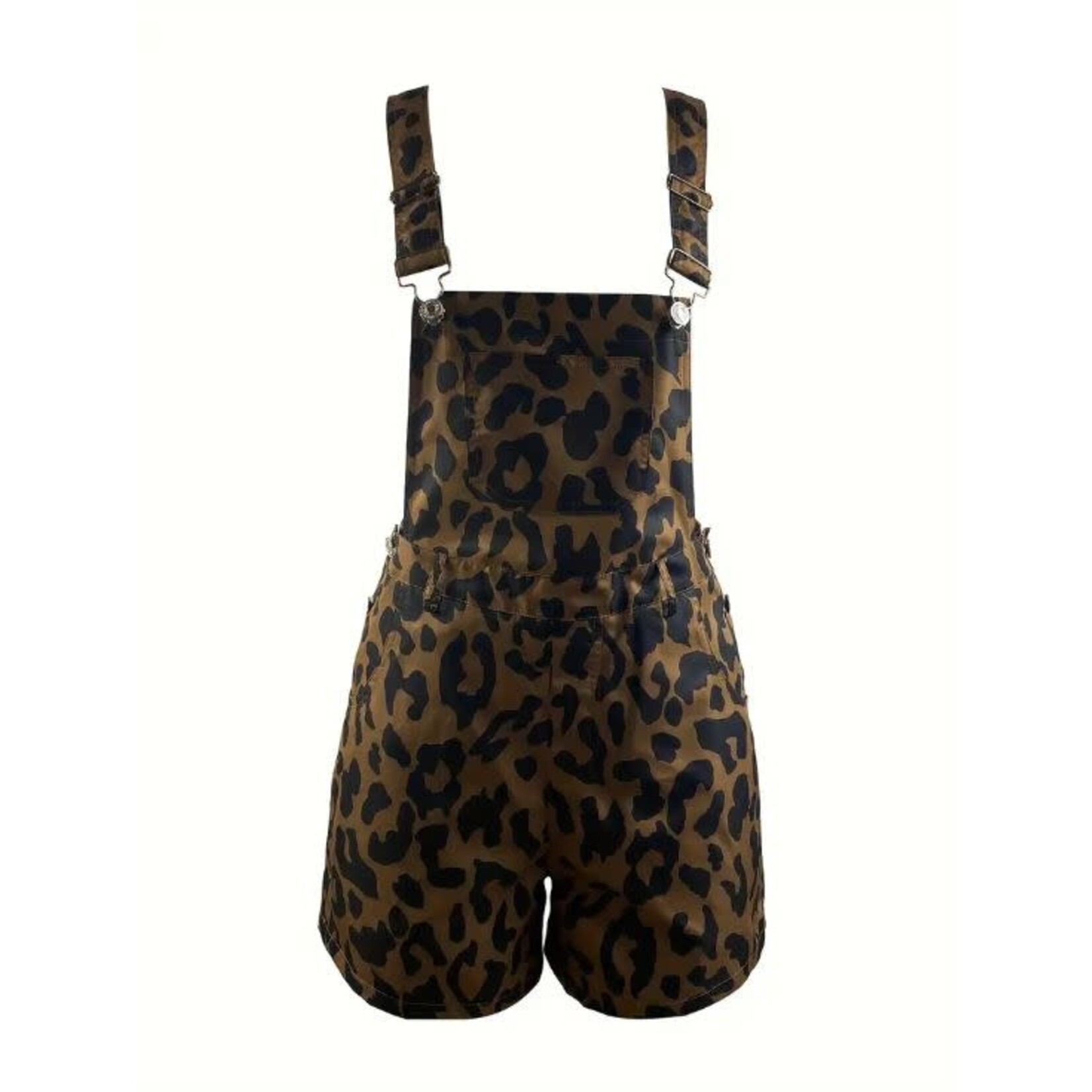 GGS Ashlyn Leopard Shortalls