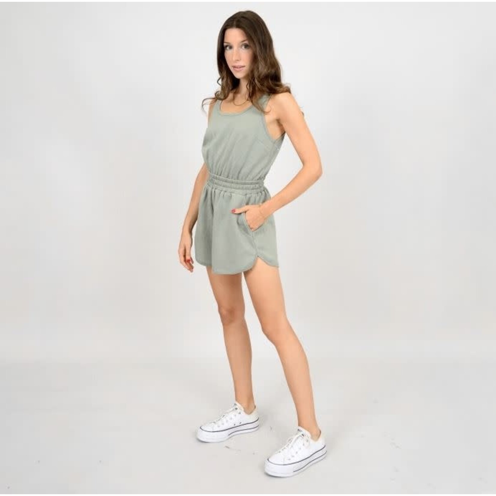Rd Style Rumis Soft Knit Tank Romper