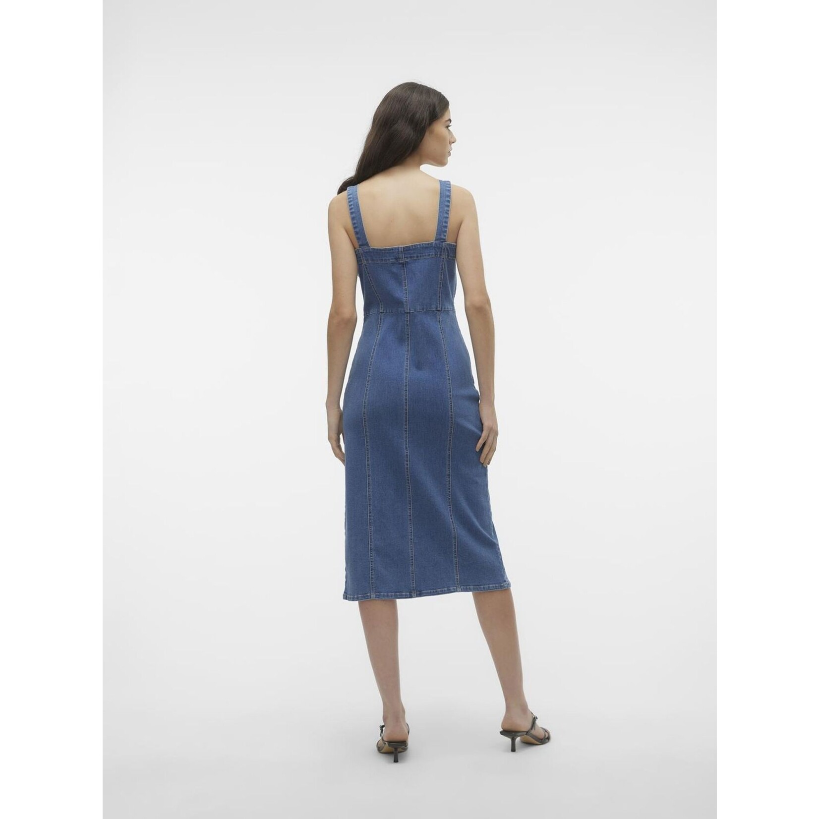 Vero Moda Saila Sleeveless Denim Dress