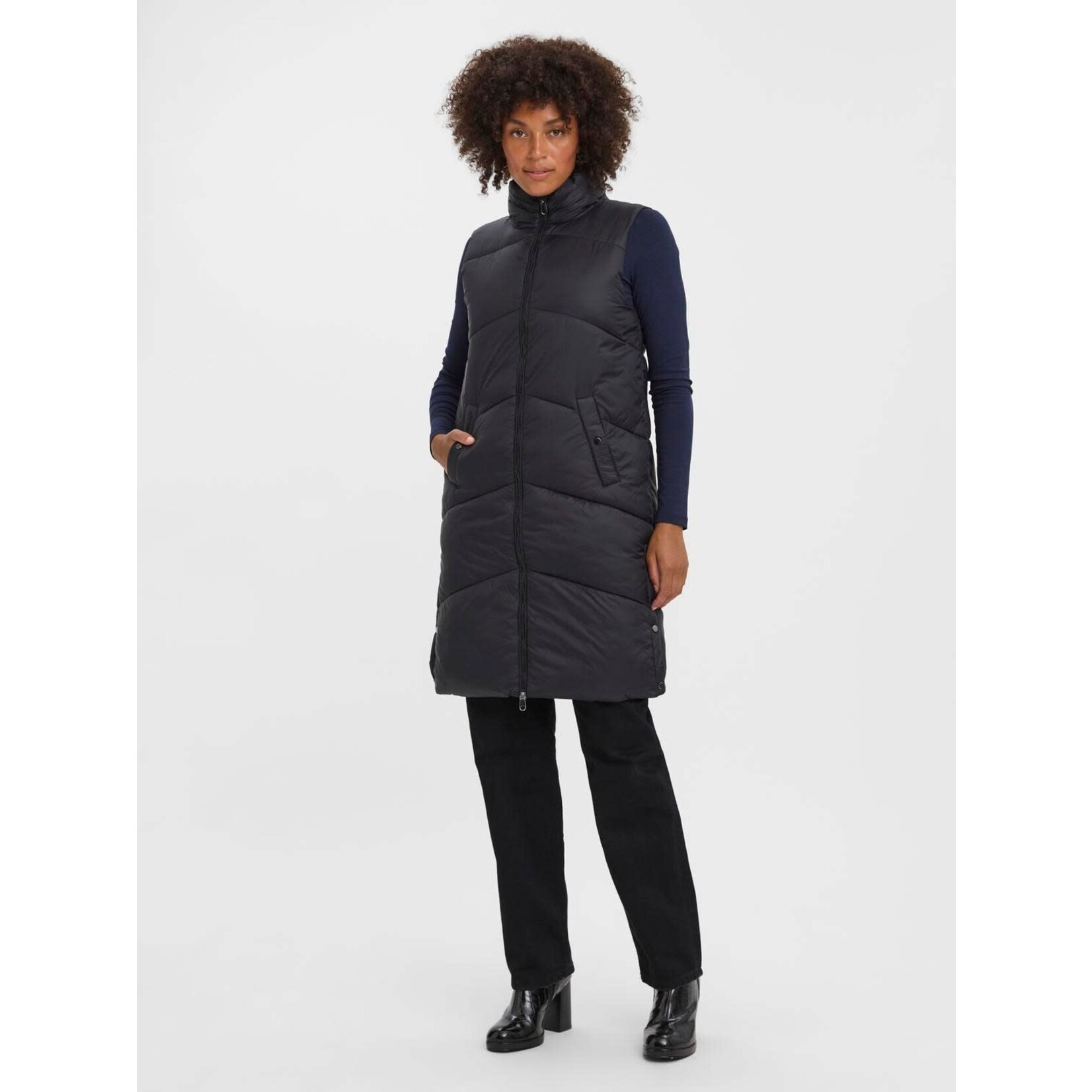 Vero Moda Uppsala Long Puffer Vest